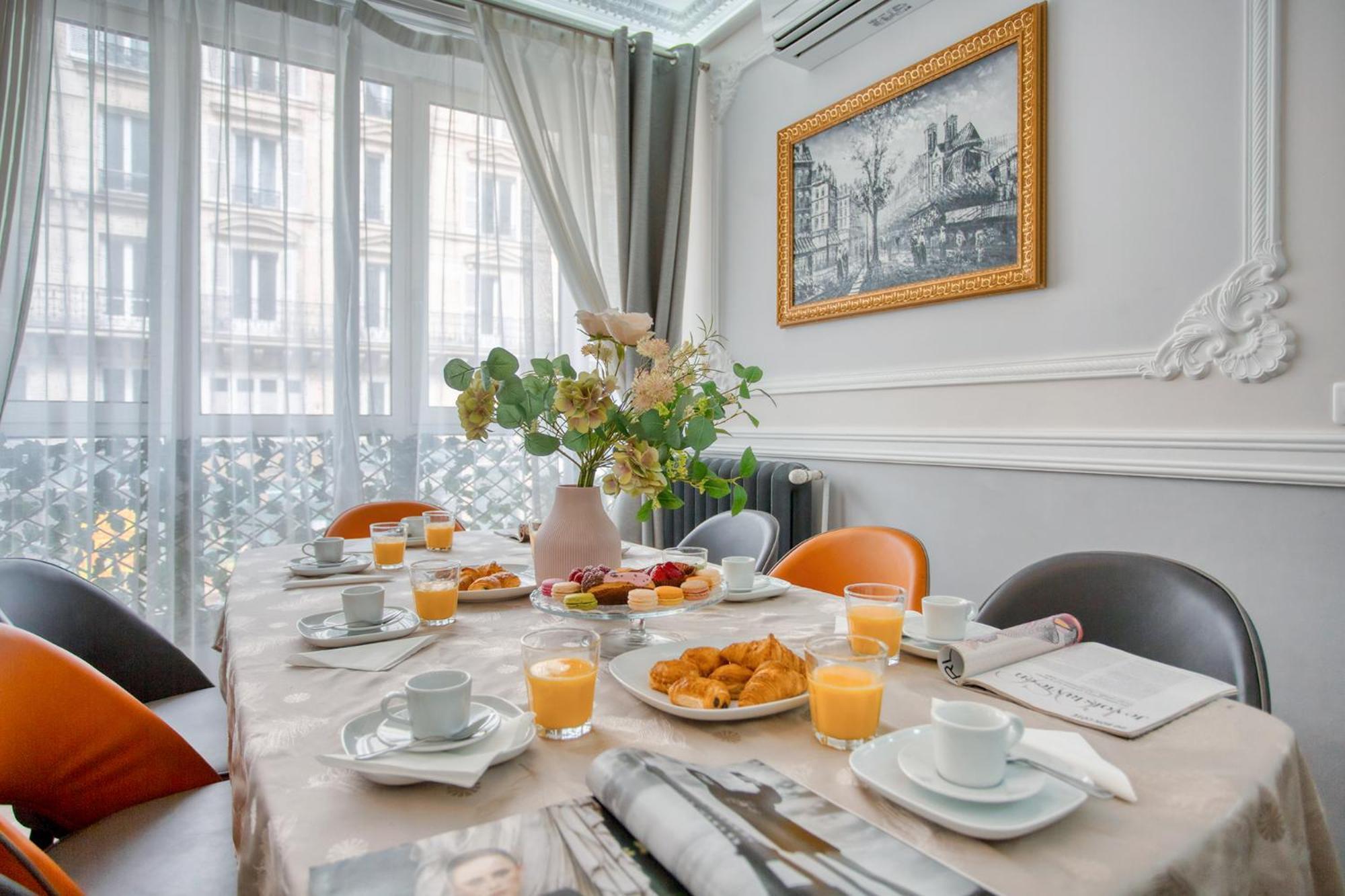 Charmant 150M2 5Ch Romantic - Centre Ville - Clim Paris Dış mekan fotoğraf