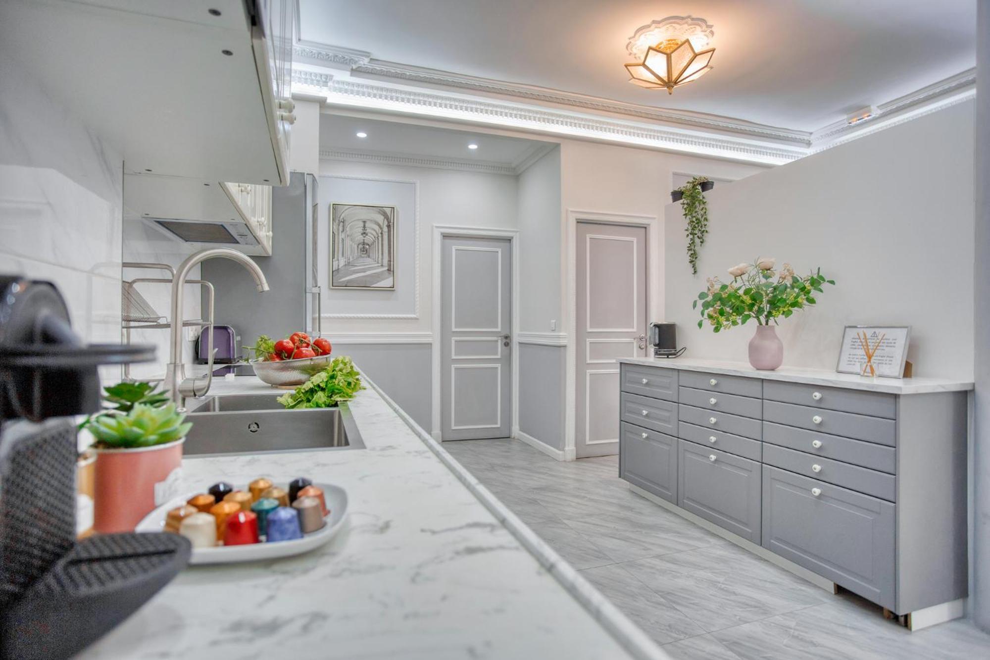 Charmant 150M2 5Ch Romantic - Centre Ville - Clim Paris Dış mekan fotoğraf