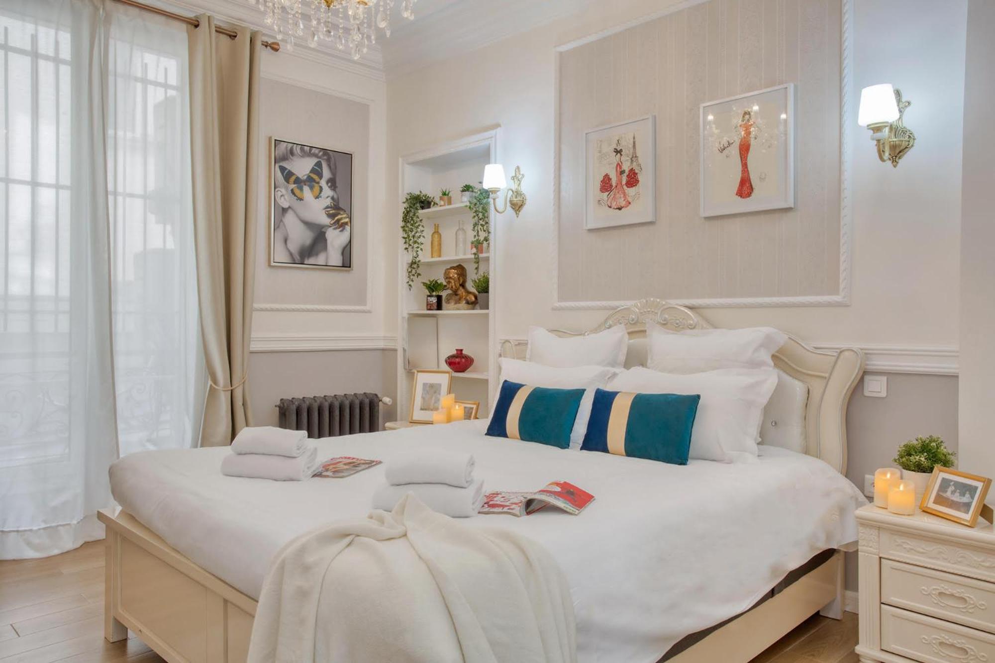 Charmant 150M2 5Ch Romantic - Centre Ville - Clim Paris Dış mekan fotoğraf