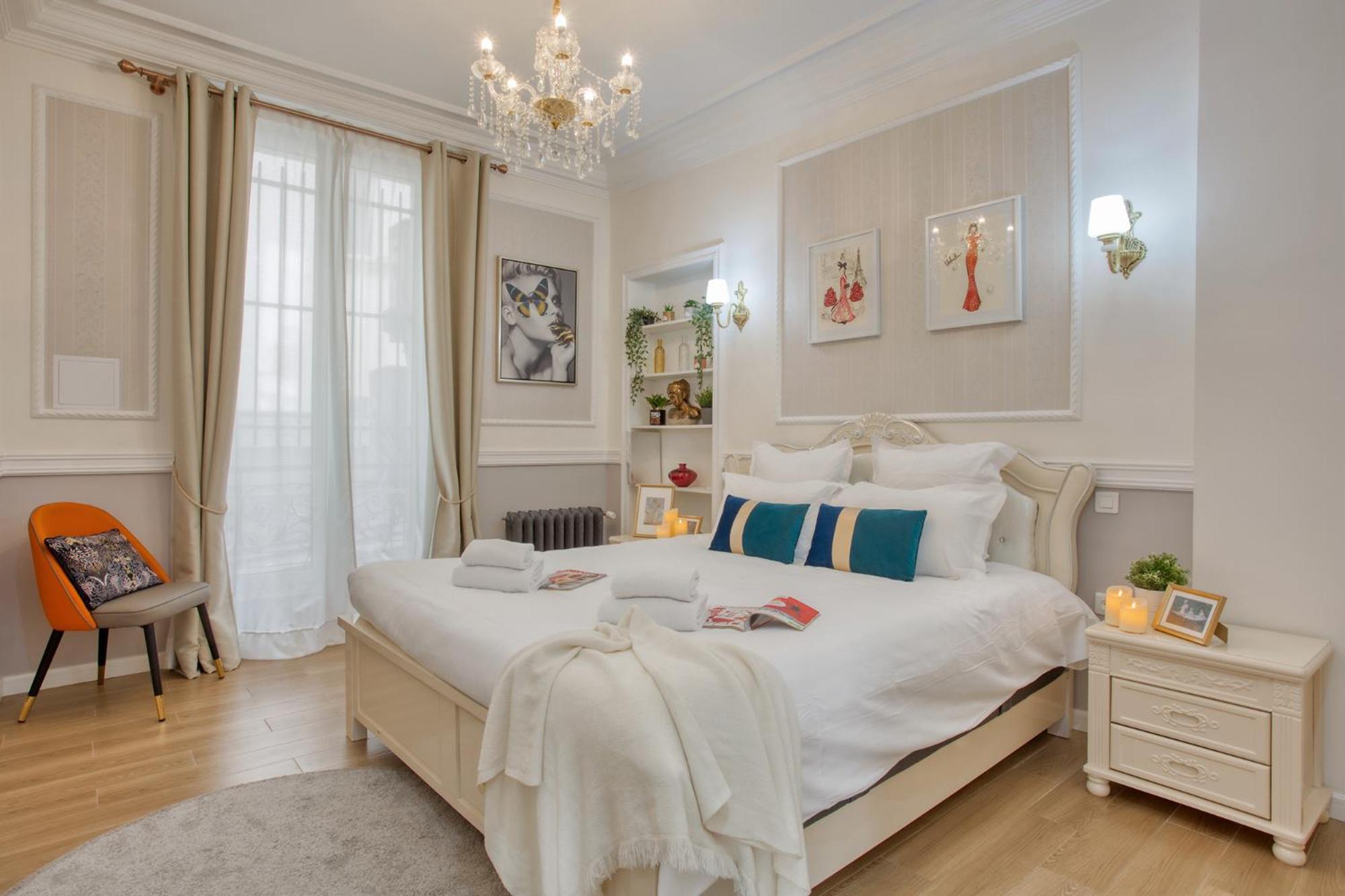 Charmant 150M2 5Ch Romantic - Centre Ville - Clim Paris Dış mekan fotoğraf