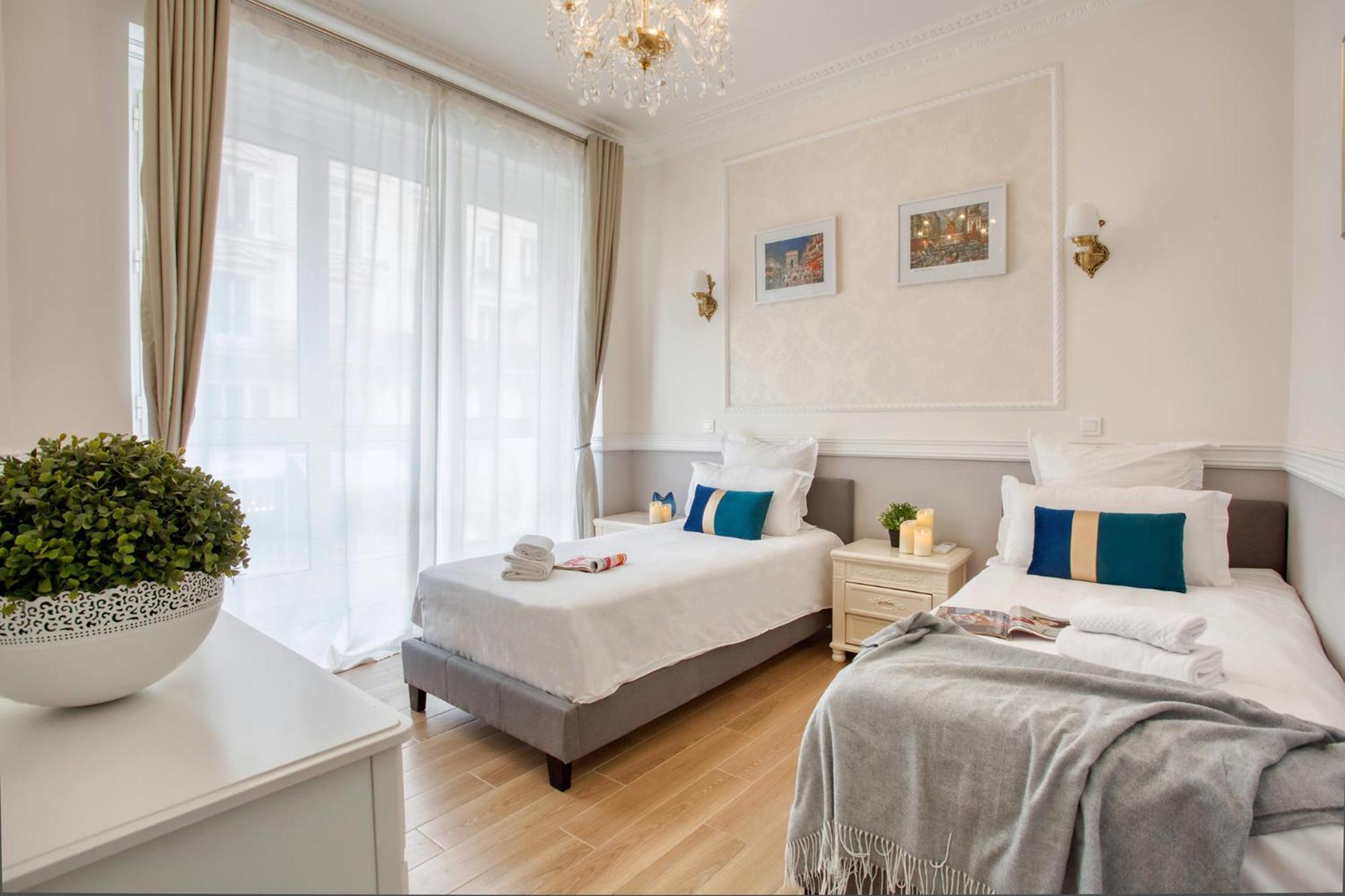 Charmant 150M2 5Ch Romantic - Centre Ville - Clim Paris Dış mekan fotoğraf